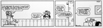 Andy Capp daily strip 27th January 1992 (Original) (Signed)