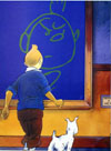 TinTin and Snowy Hommage (Print)