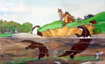 Animals Of Farthing Wood - Red Fox (Original)