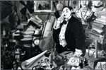 The Fatman in his Library (Limited Edition Print) (Signed)
