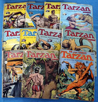 British Tarzan comic collection 11 issues at The Book Palace