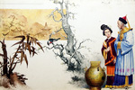 Oriental illustration for Once Upon A Time (Original)