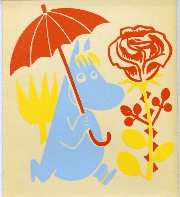 Moomin print 1956: La Demoiselle Snorque (Limited Edition Print) at The Book Palace