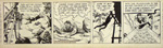 Casey Ruggles daily strip 11th October 1950 (Original) (Signed)