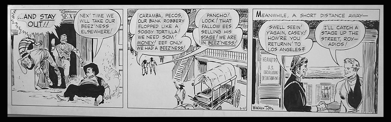 Casey Ruggles 25th March 1950 (Original)