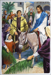 Jesus - Palm Sunday (Original)