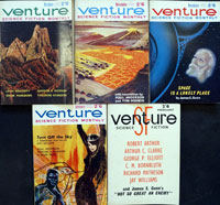 Venture Science Fiction Monthly: British Edition #2 - #6 (5 issues) Venture Science Fiction Monthly: British Edition #2 - #6 (5 issues)