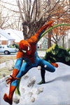 Spidey and the Scorpion (Original) (Signed)