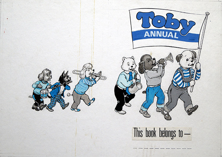 Toby Annual 1977 (Original) by Doris White Art at The Illustration Art Gallery