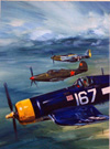 Flying Ghosts (Original) (Signed)
