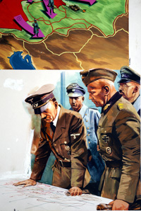Hitler's Invasion Plans art by Gerry Wood
