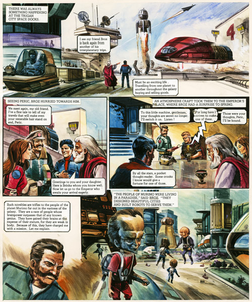 The Trigan Empire - Look and Learn issue 834 (7 Jan 1978) (Original)