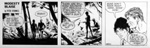 Peter O'Donnell's Modesty Blaise Strip 4822A from Eve and Adam (Original)