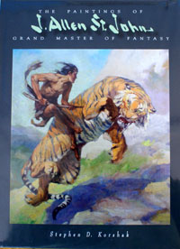 The Paintings of J. Allen St. John Grand Master of Fantasy (hard cover) The Paintings of J. Allen St. John Grand Master of Fantasy (hard cover)